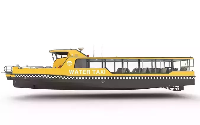 Passenger ferry 3D model