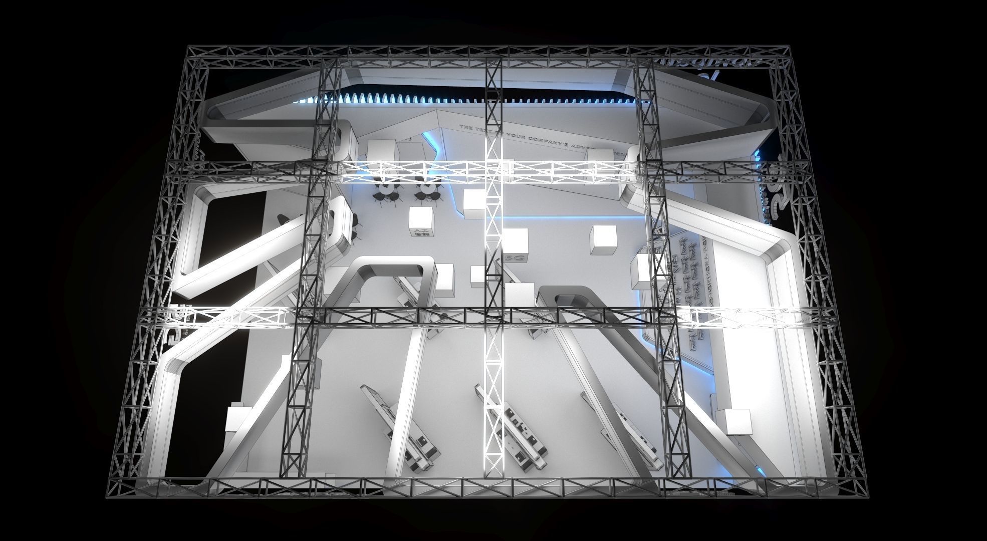 exhibition stand 20x15 model 3D model_17