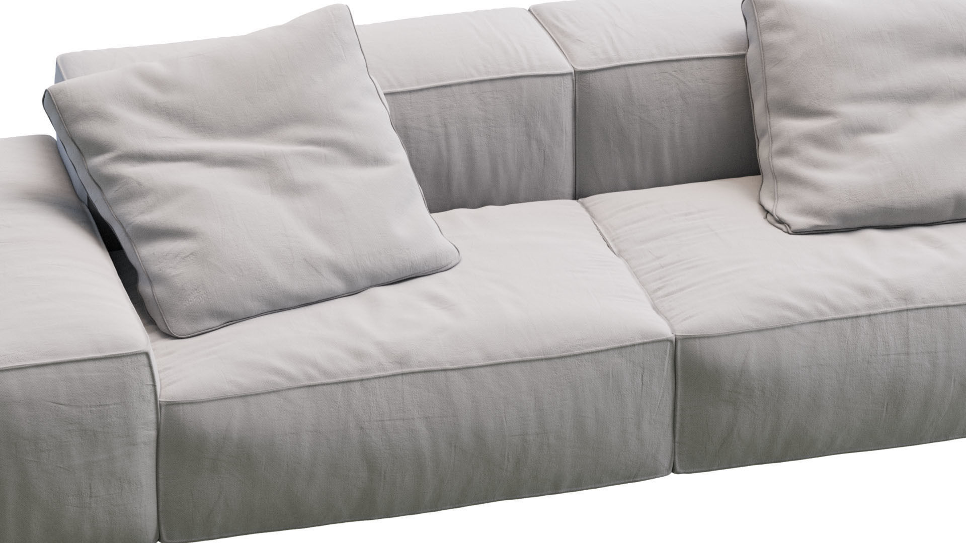 Living Divani NeoWall Sofa 3D model_2