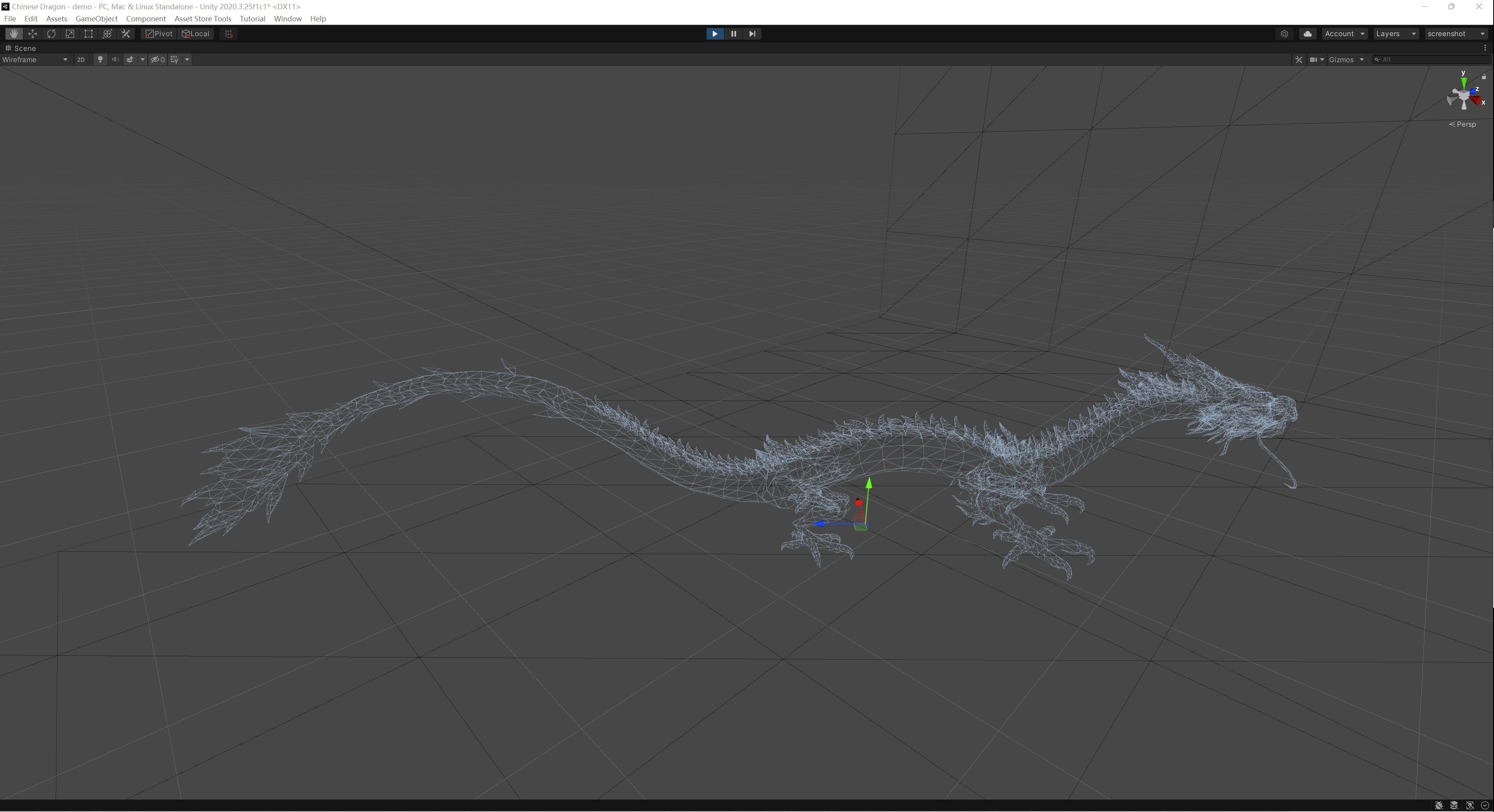 Chinese Dragon 3D model_9