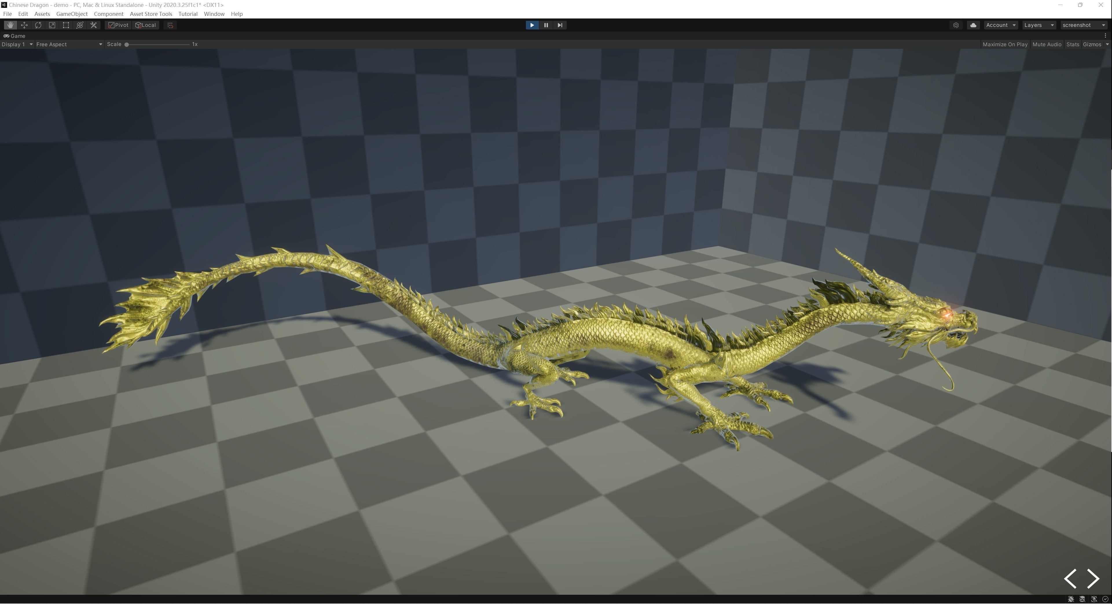 Chinese Dragon 3D model_8