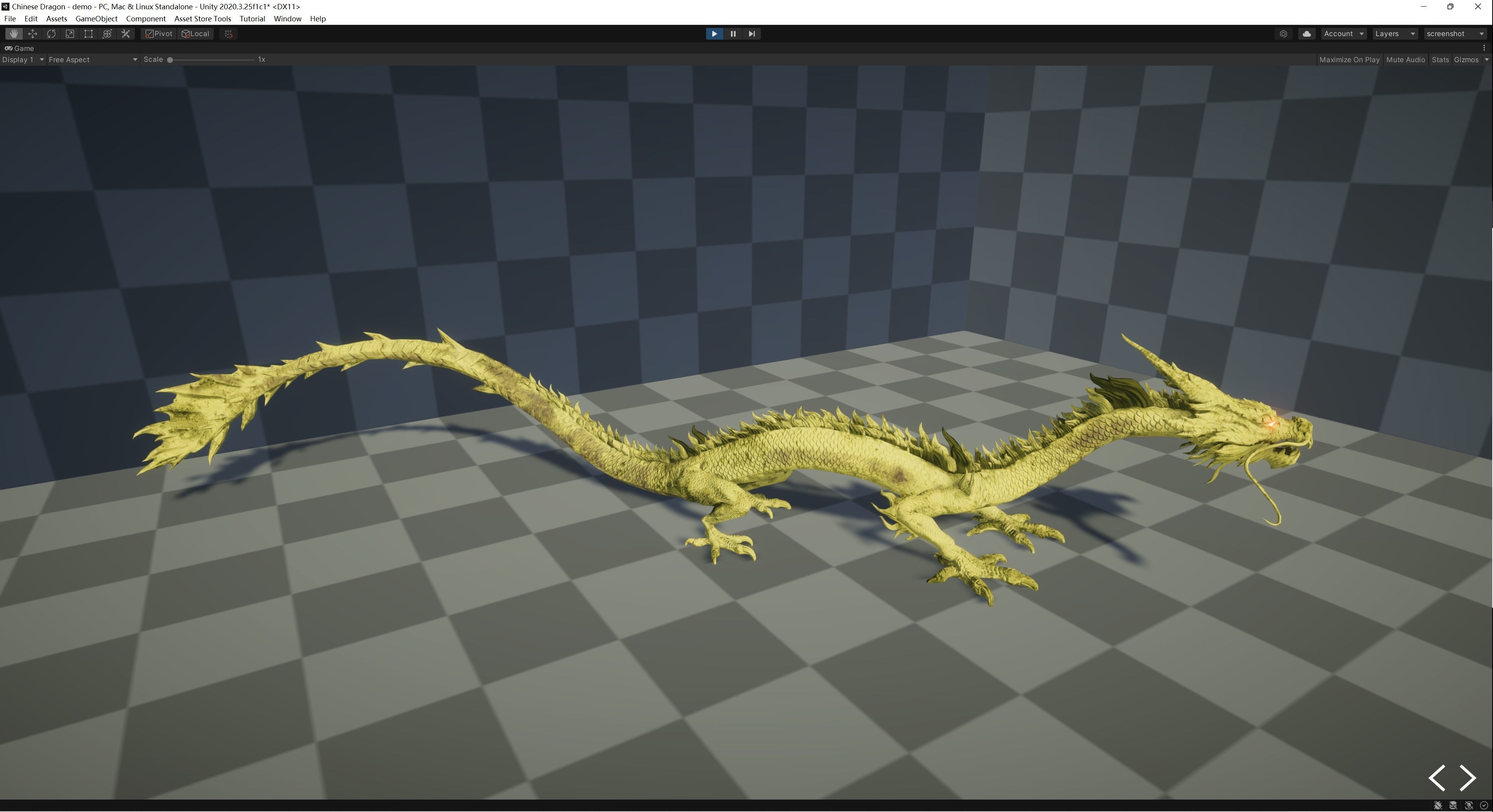 Chinese Dragon 3D model_6