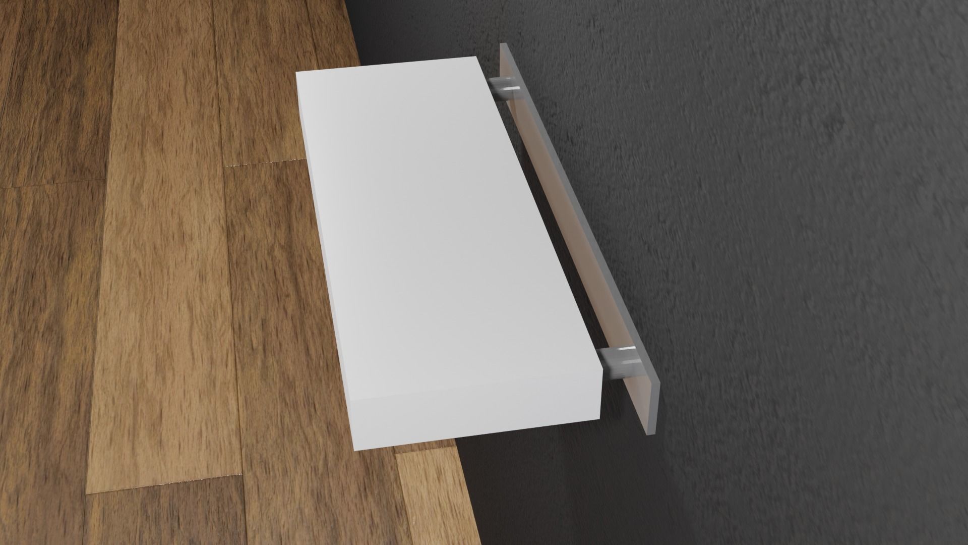 Low Poly Items floor lamp Low-poly 3D model_3