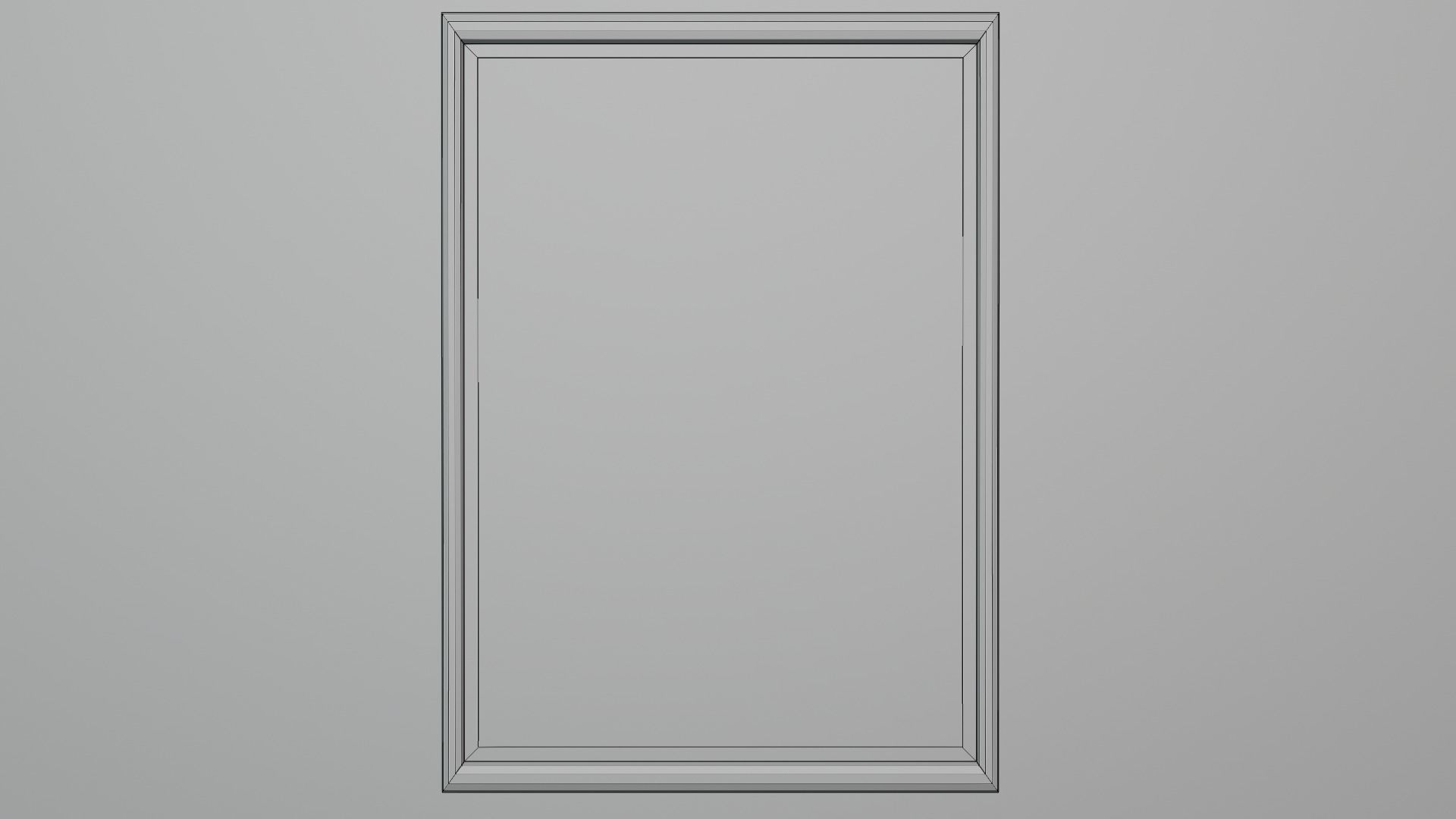 Low Poly Items floor lamp Low-poly 3D model_8