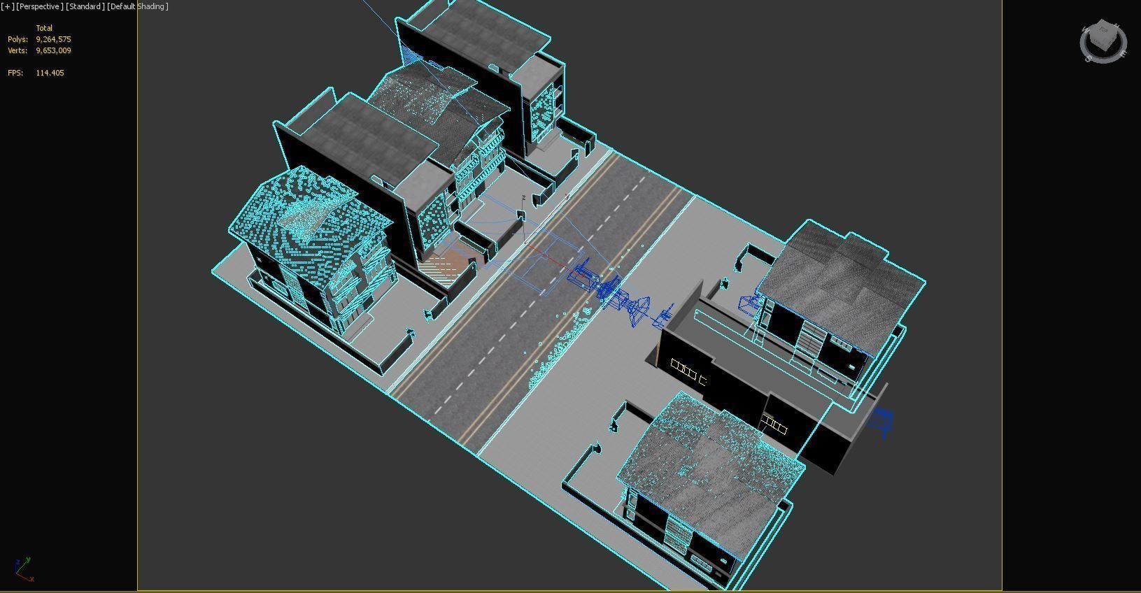 Sports Shoes Store shop  Low-poly 3D model_7