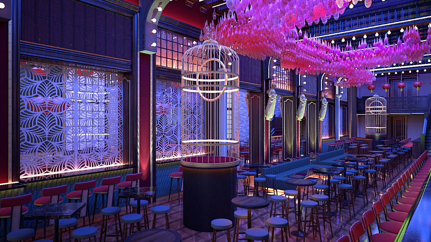 Night Club 3D model_1