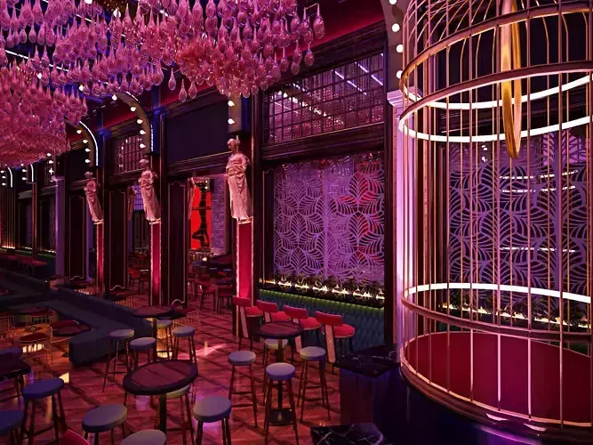 Night Club 3D model