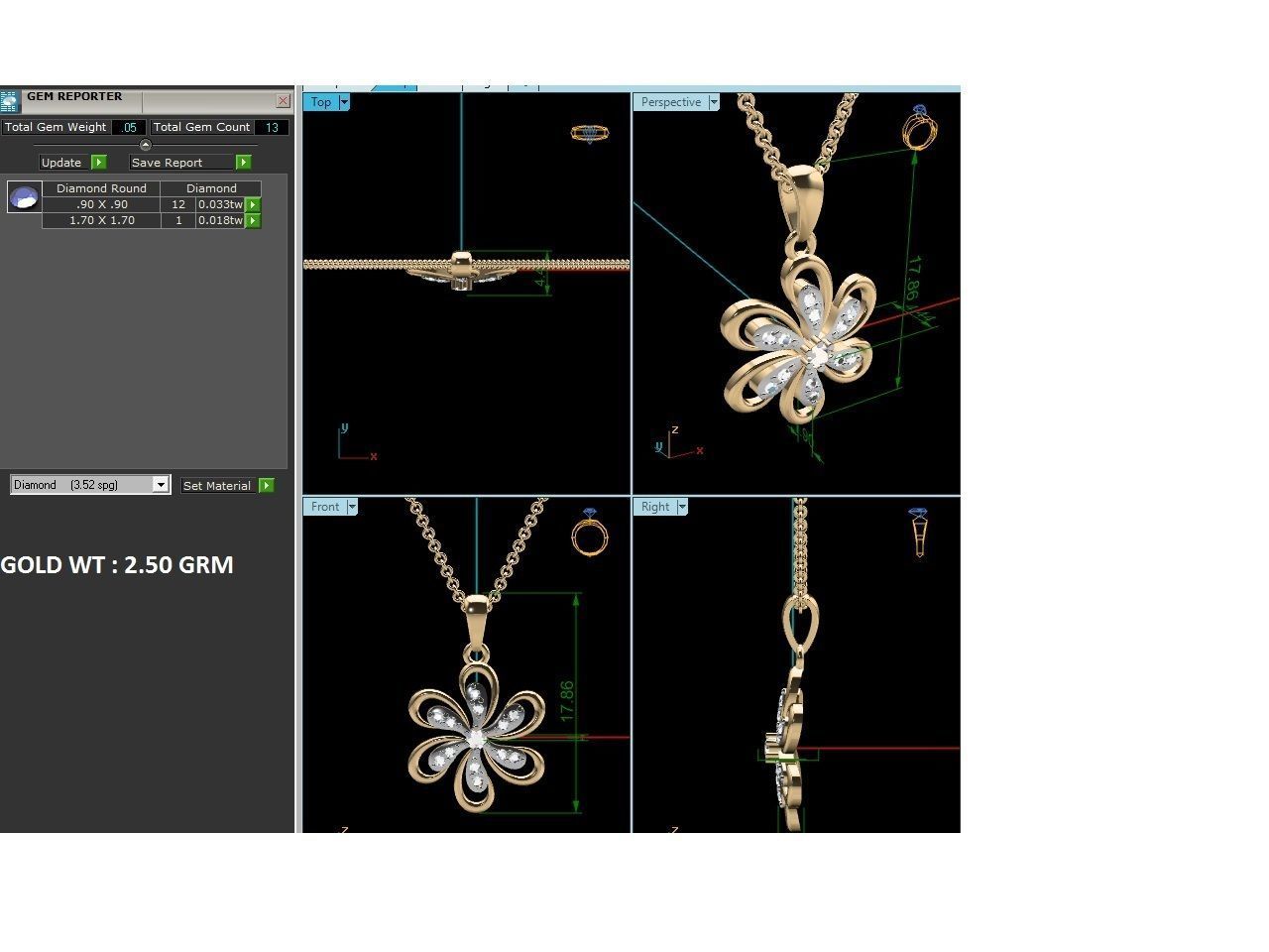 Pendant - 5482 3D print model_3