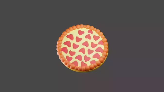 Pie 3D Model 3D print model