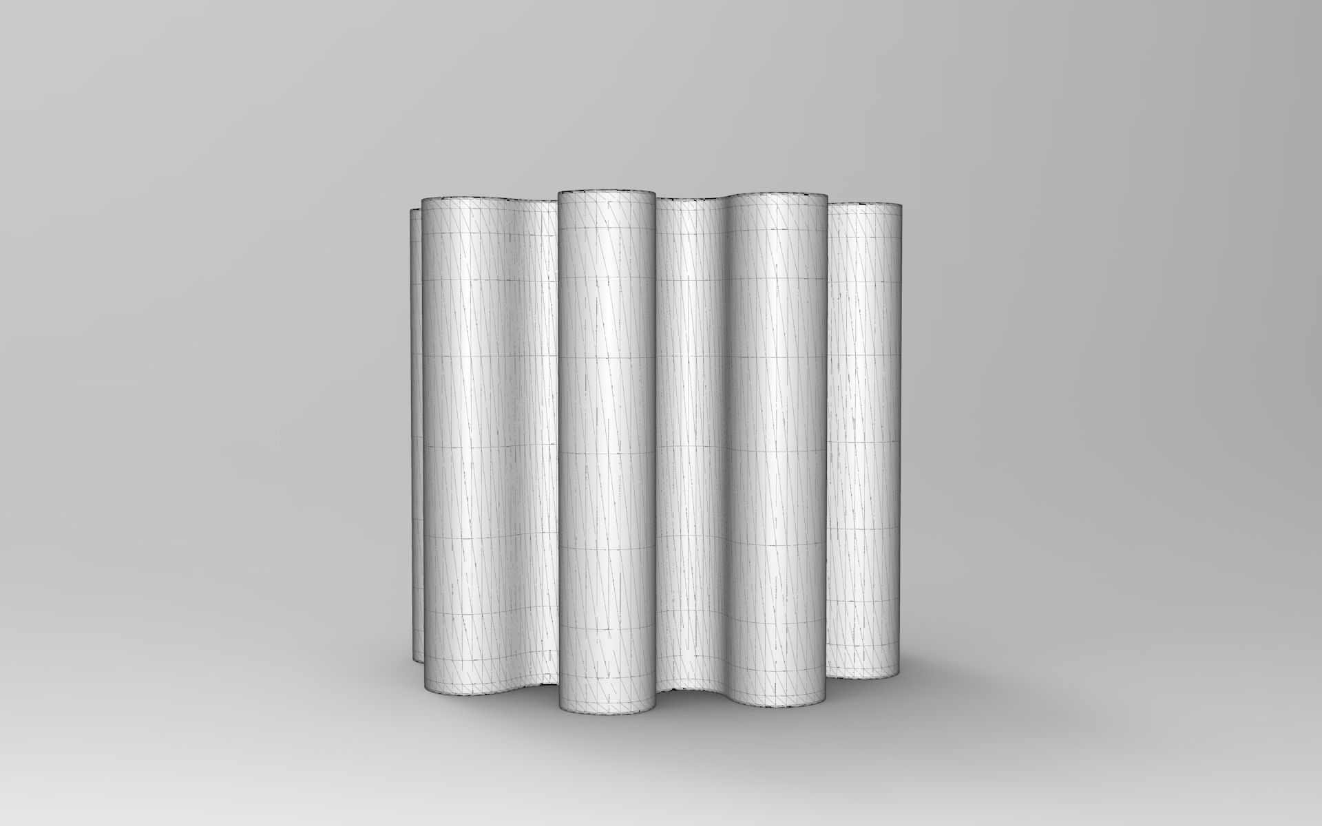 Mate Pen Holder Low-poly 3D model_6