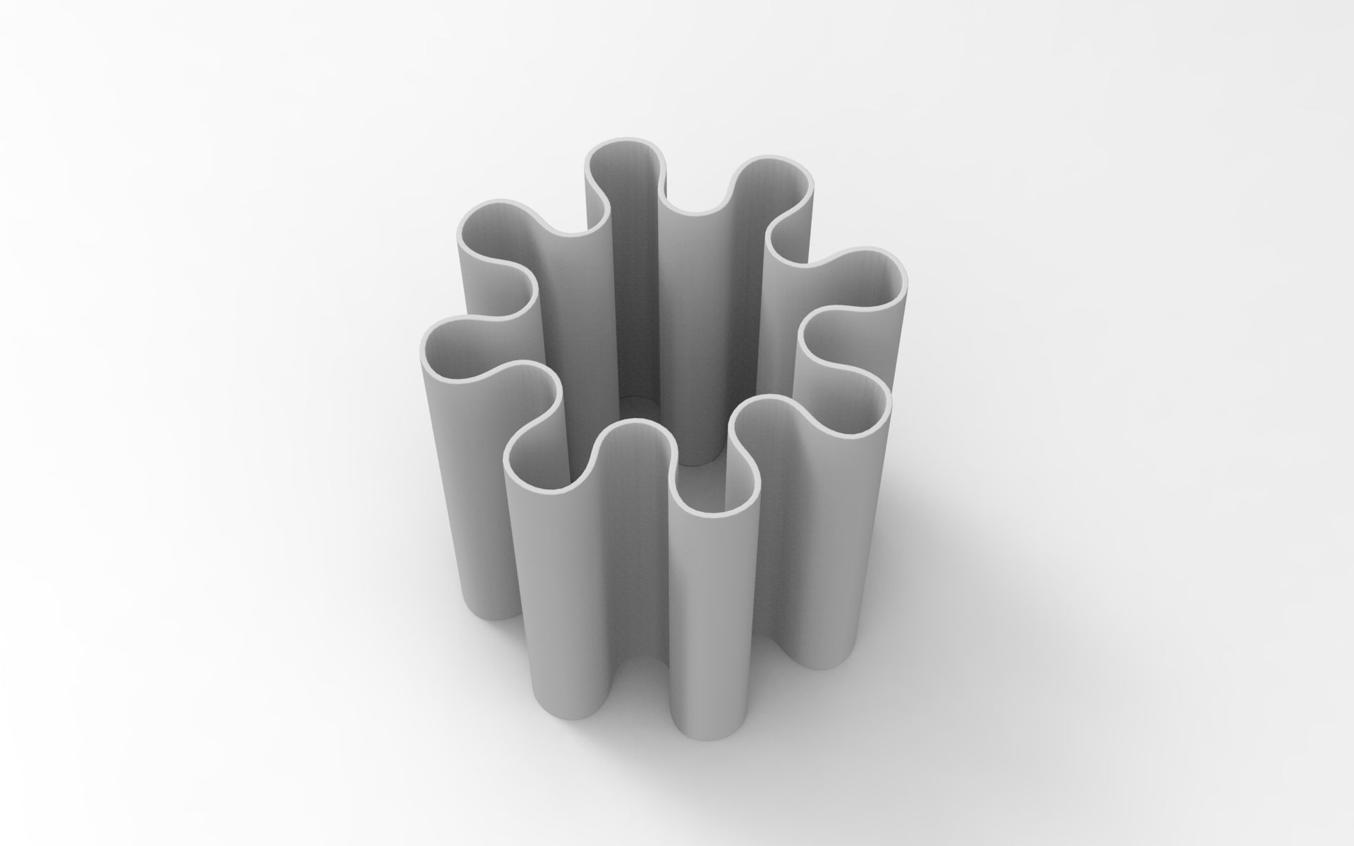 Mate Pen Holder Low-poly 3D model_8