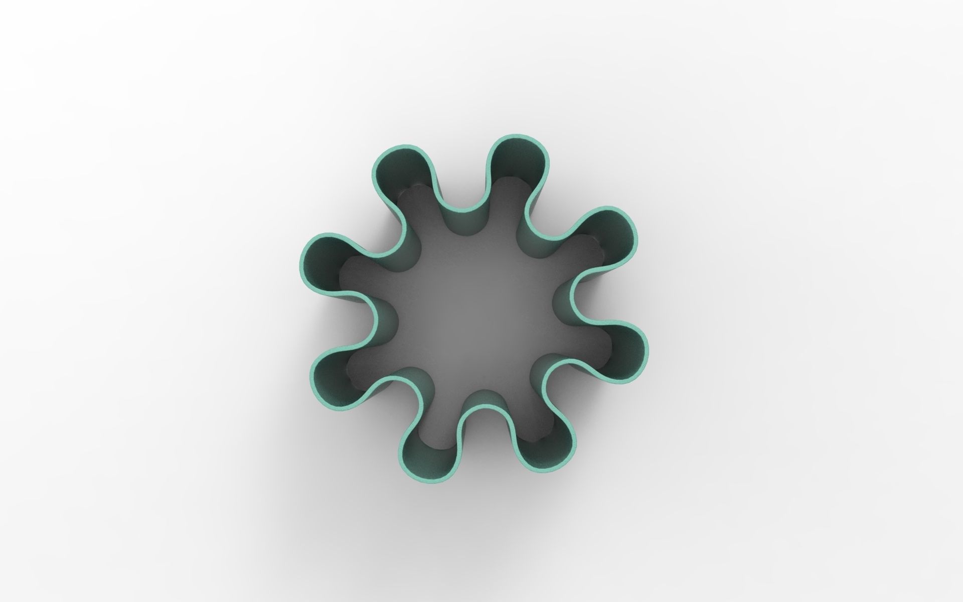 Mate Pen Holder Low-poly 3D model_3