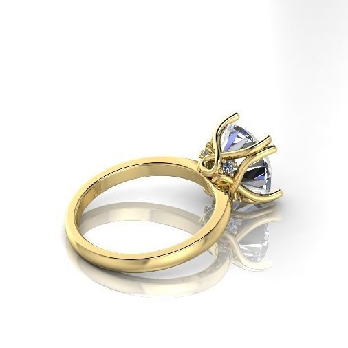 Soliter ring Model 2677 3D print model_1