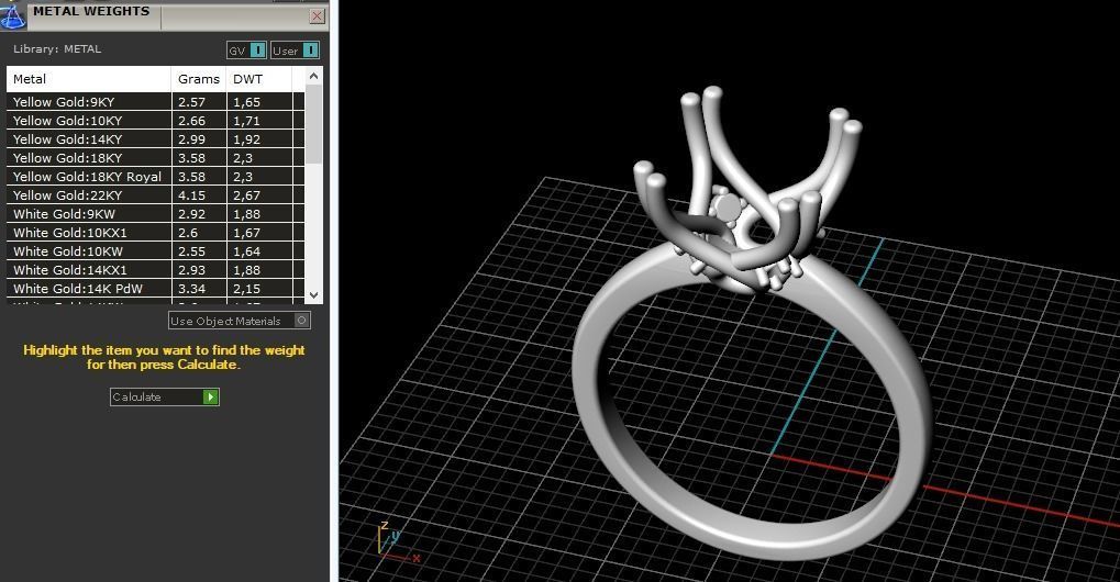 Soliter ring Model 2677 3D print model_8