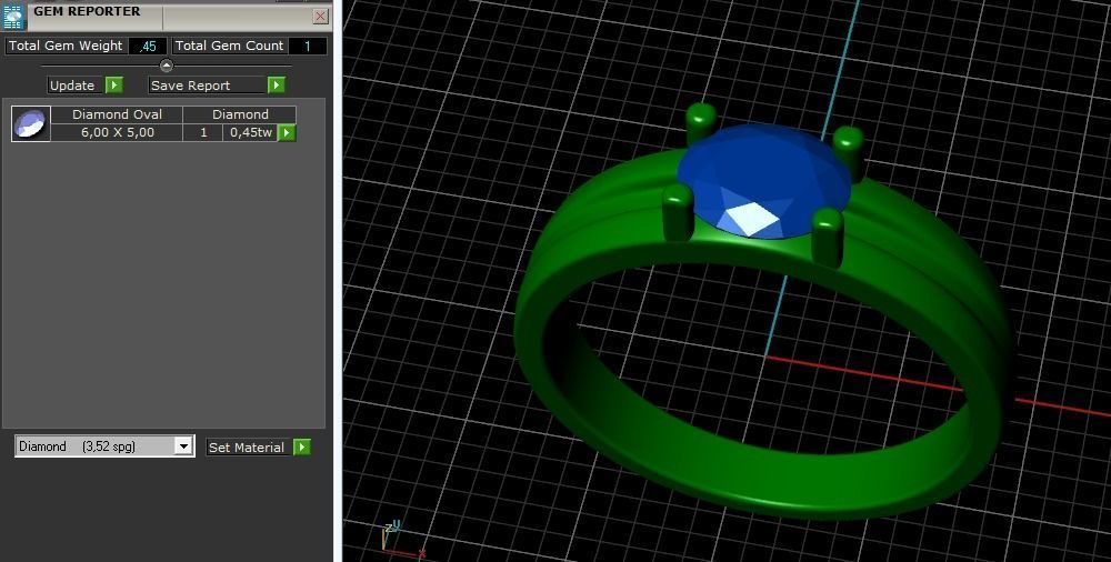 Soliter ring Model 2671 3D print model_8