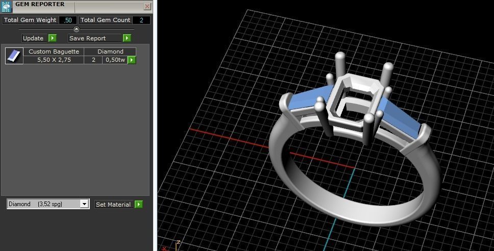 Ring Graff Model 2668 3D print model_10