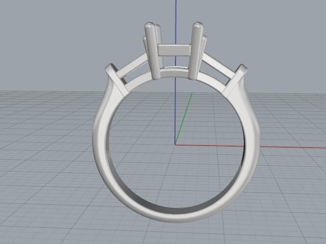 Ring Graff Model 2668 3D print model_4