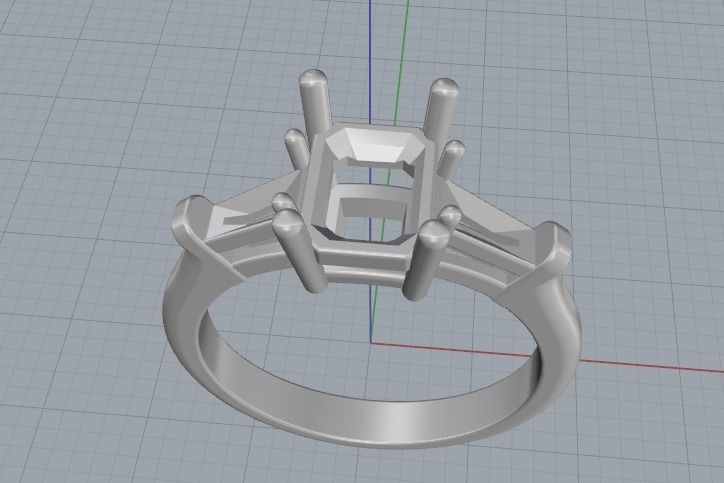 Ring Graff Model 2668 3D print model_2