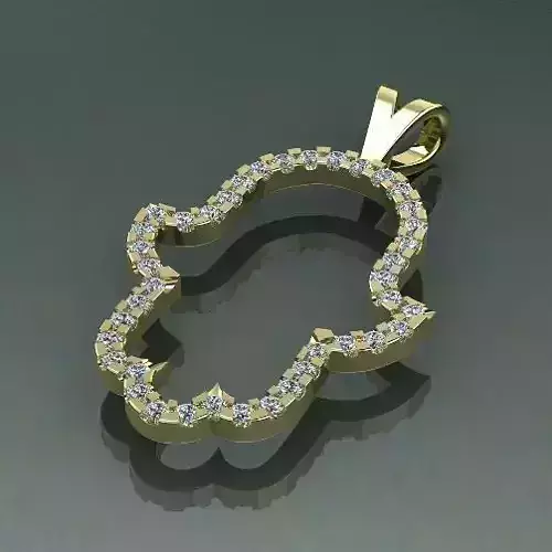 Hamsa pendant Model 2656