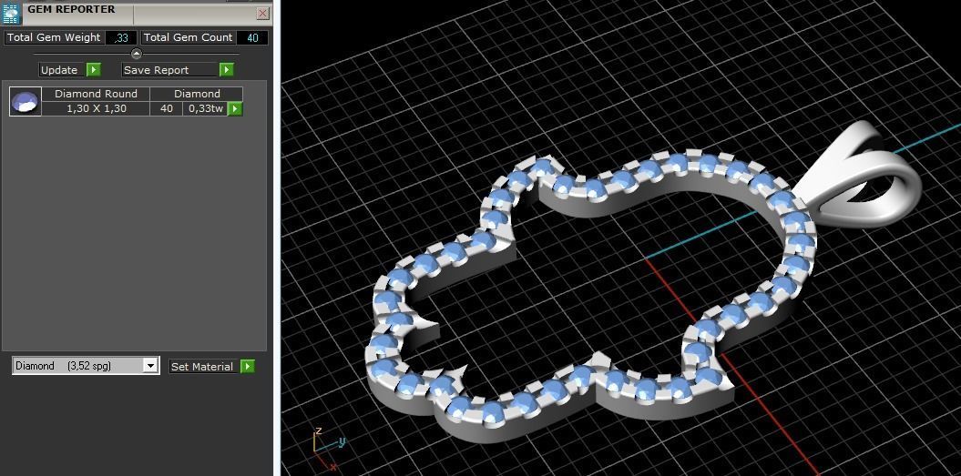 Hamsa pendant Model 2656 3D print model_8