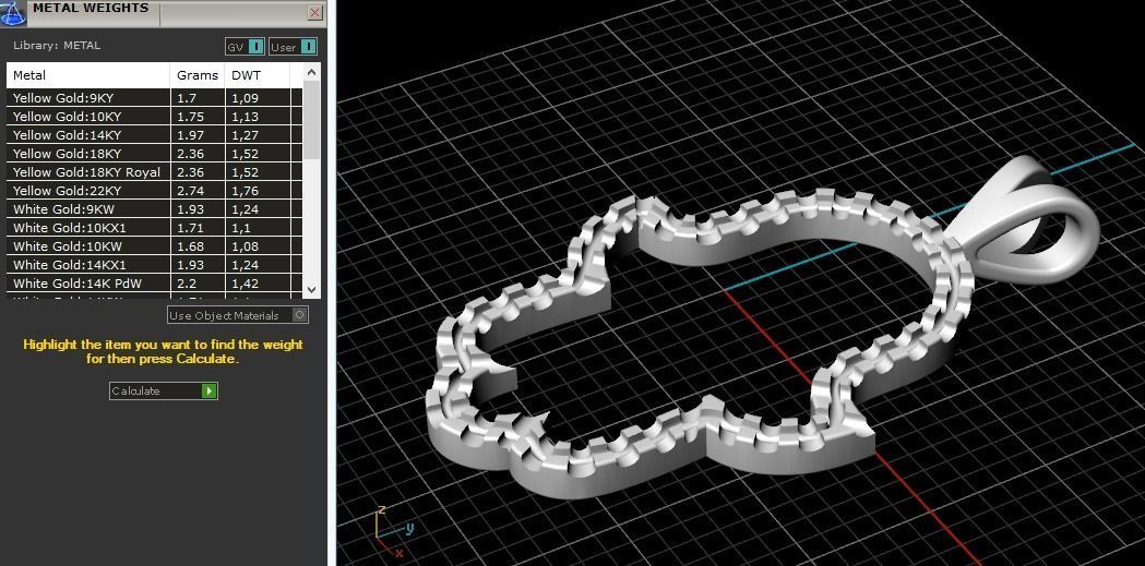 Hamsa pendant Model 2656 3D print model_7