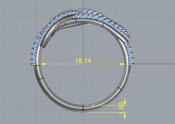 Ring shterm Model 2648 3D print model_6