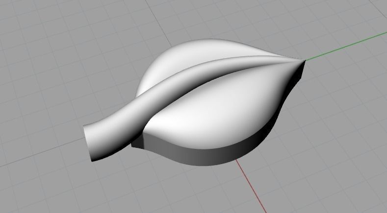 Leaves Model 2645 3D print model_2