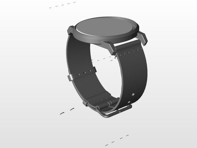 Triwa Falken Wrist Watch Free 3D model_6