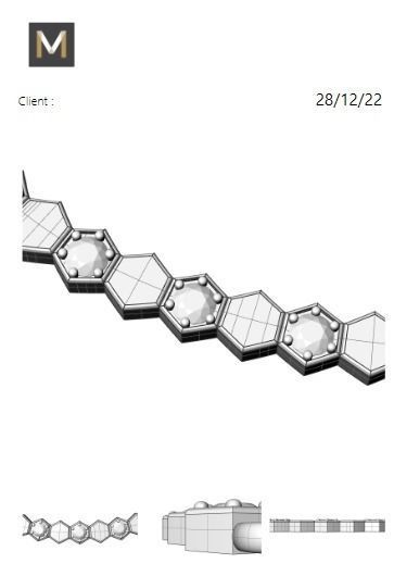 CHAUMET PENDANT  3D print model_7