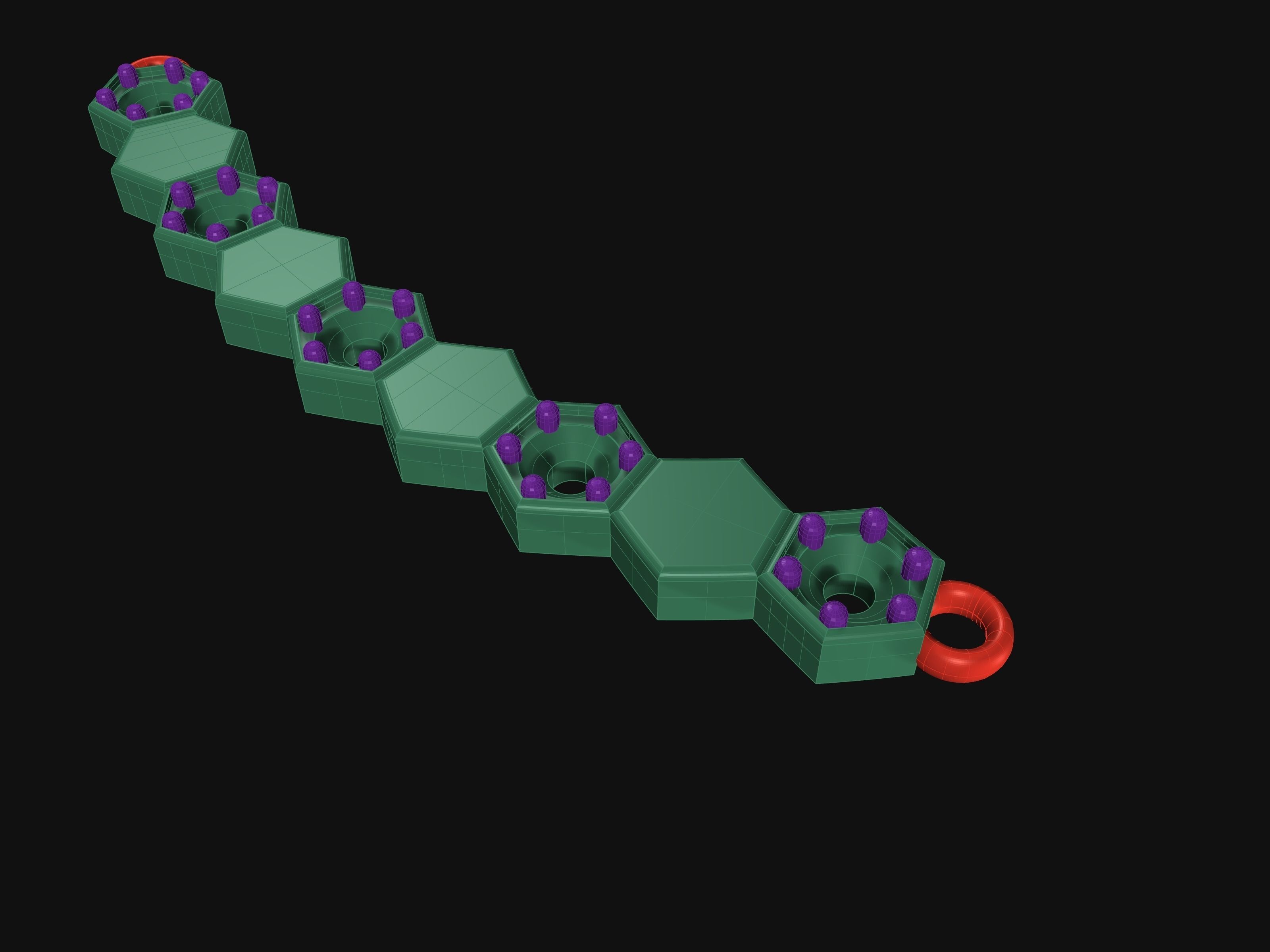 CHAUMET PENDANT  3D print model_4