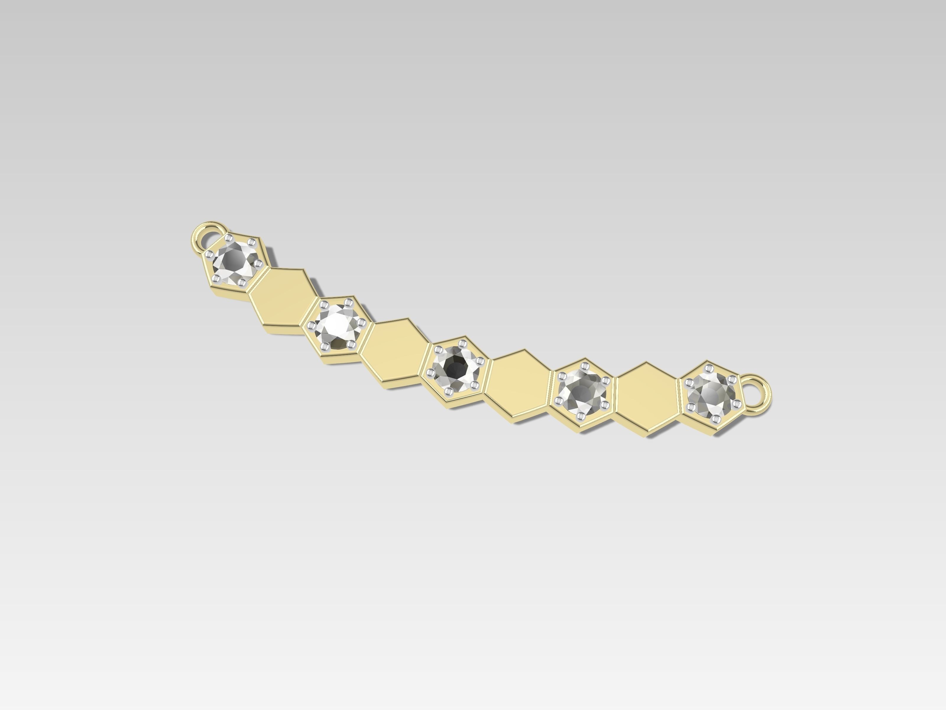 CHAUMET PENDANT  3D print model_14