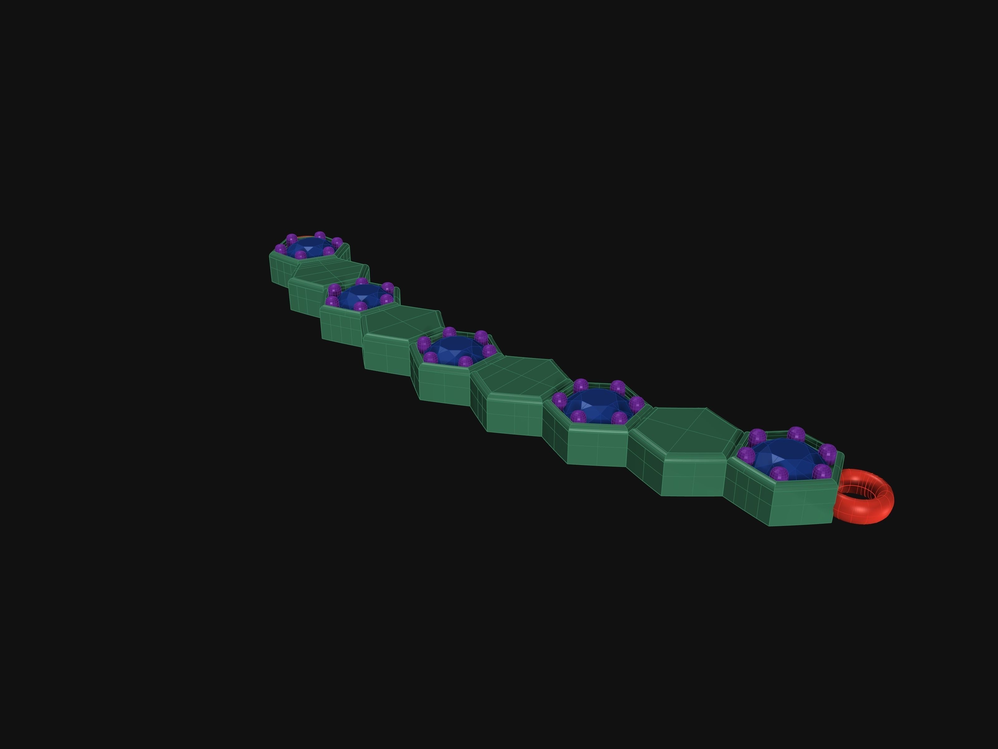 CHAUMET PENDANT  3D print model_1