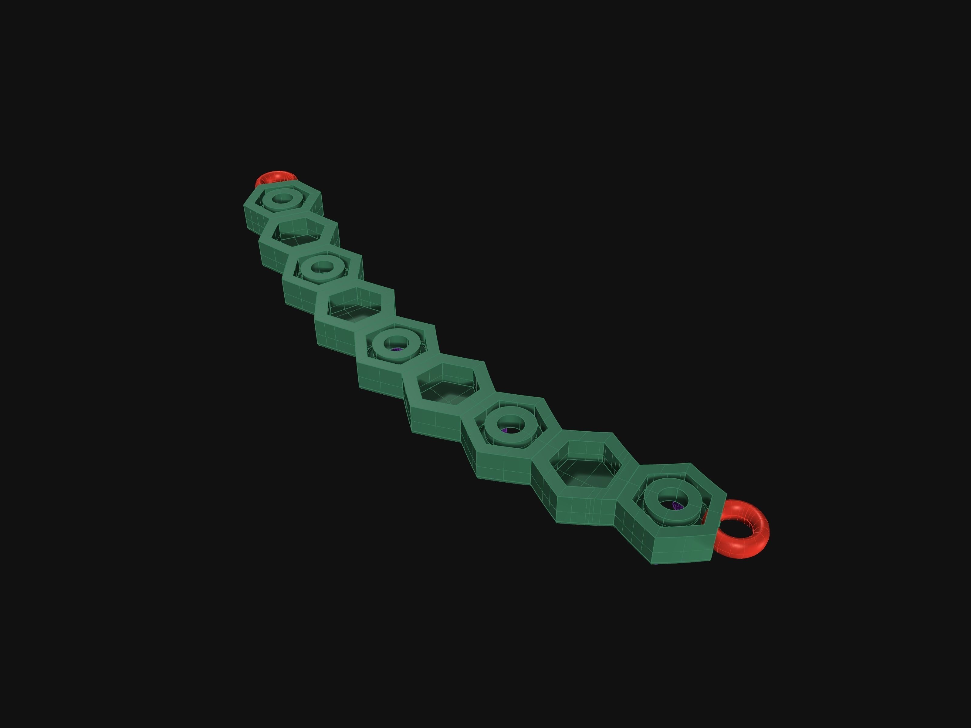 CHAUMET PENDANT  3D print model_3