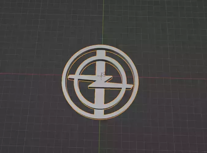 Opel Cookie cutter 3D print model