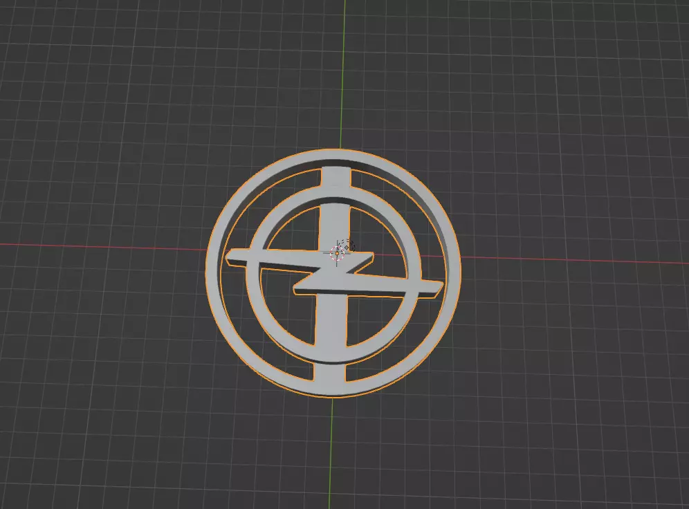 Opel Cookie cutter 3D print model_0