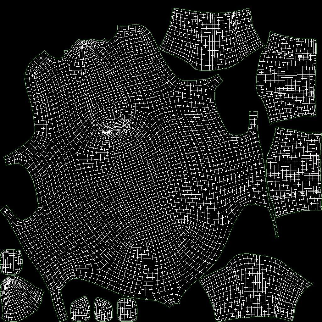 Rhino Figurines Statuette Low-poly 3D model_18