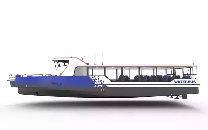 WaterBus ferries 3D model