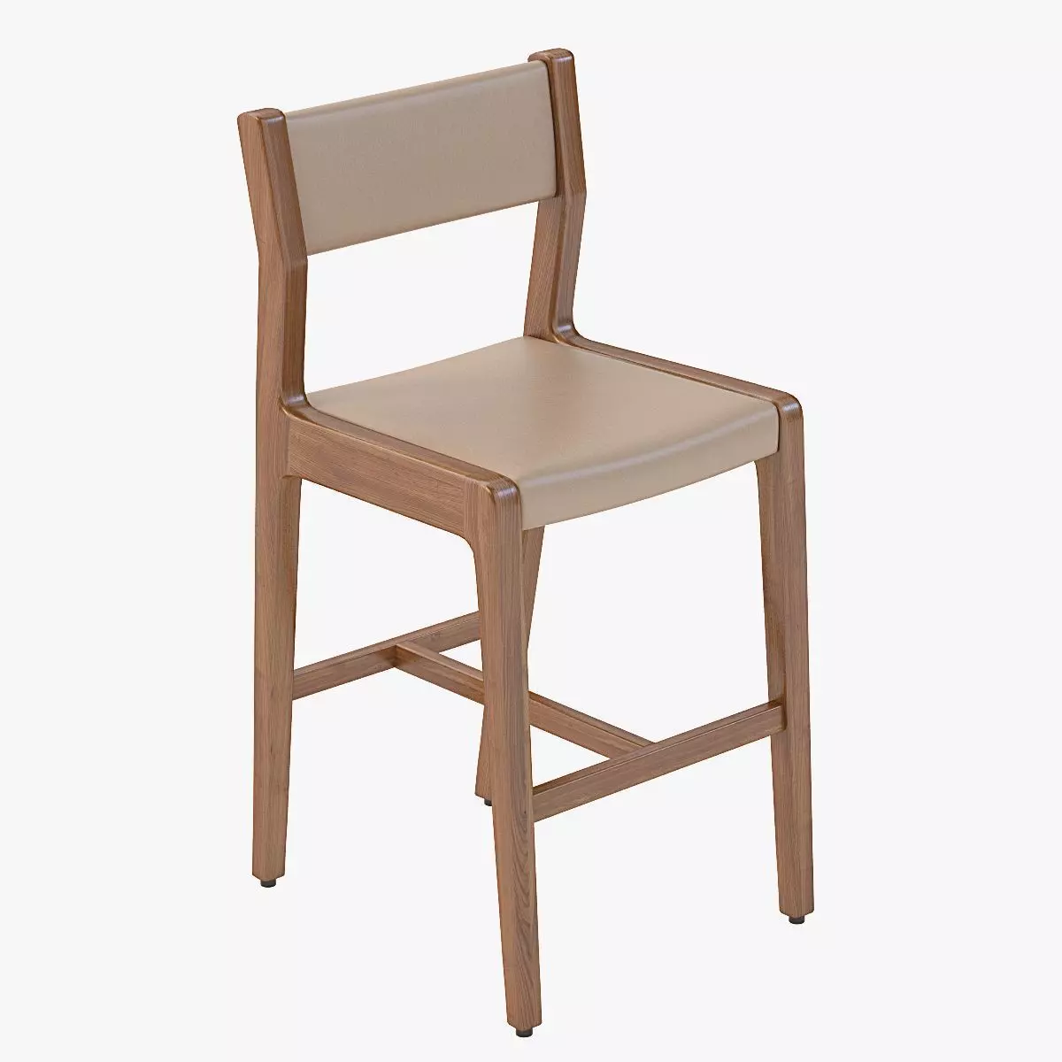 Autoban Deer Bar Stool 3D model_0