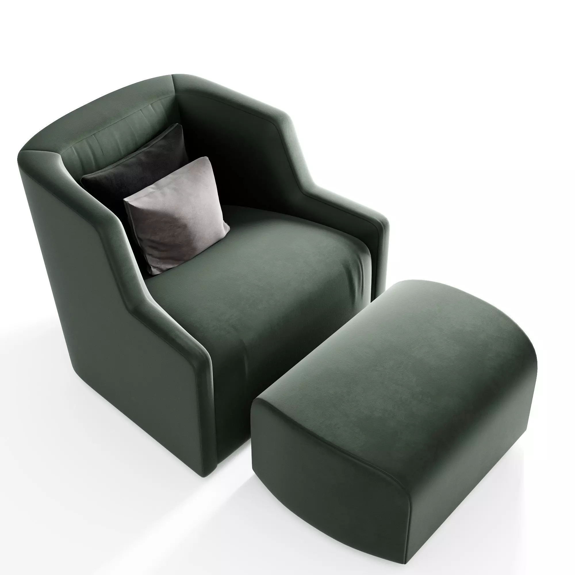 gallotti radice first armchair 3D model_0