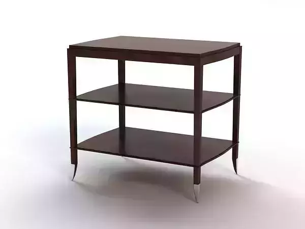 Atlantic Table With Shelves