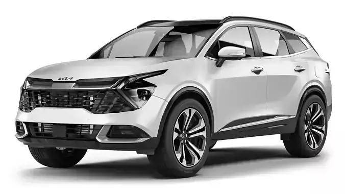 KIA Sportage 2023 3D model