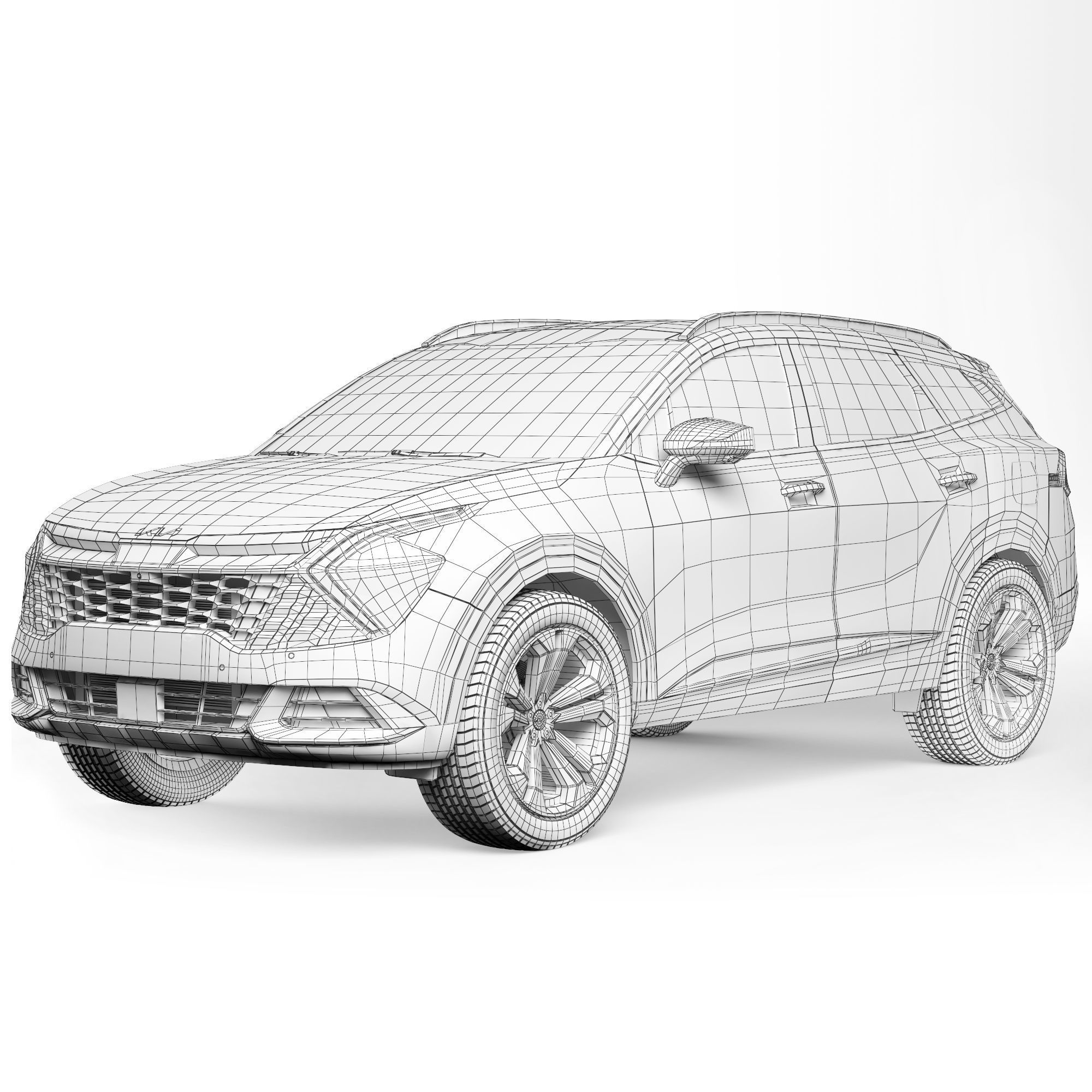 KIA Sportage 2023 3D model_8