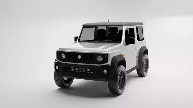 suzuki jimny sierra 3D model