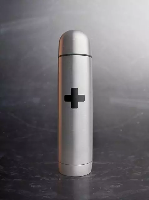Vacuum flask Thermos Free 3D model