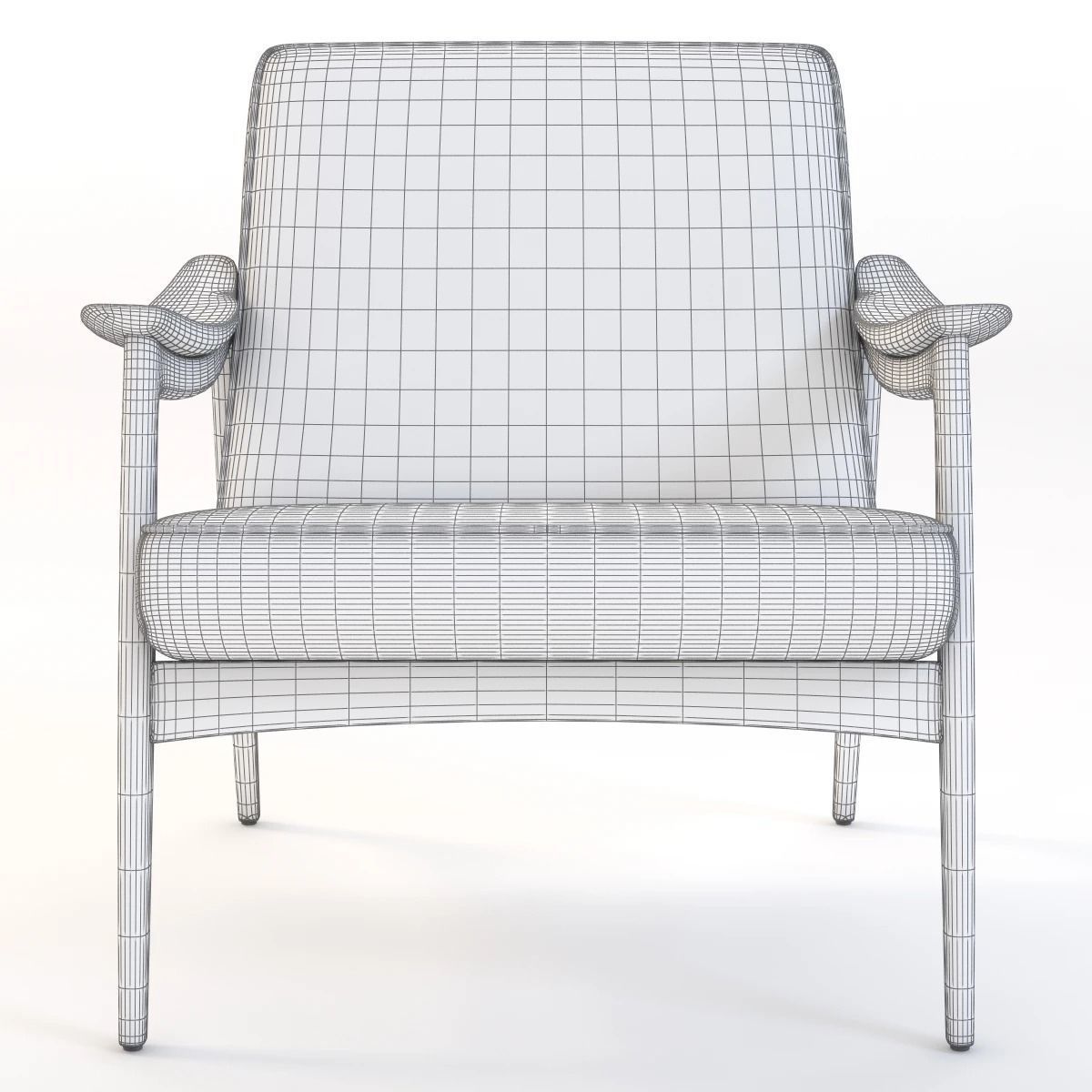 Aspen Lounge Chair 3D model_8
