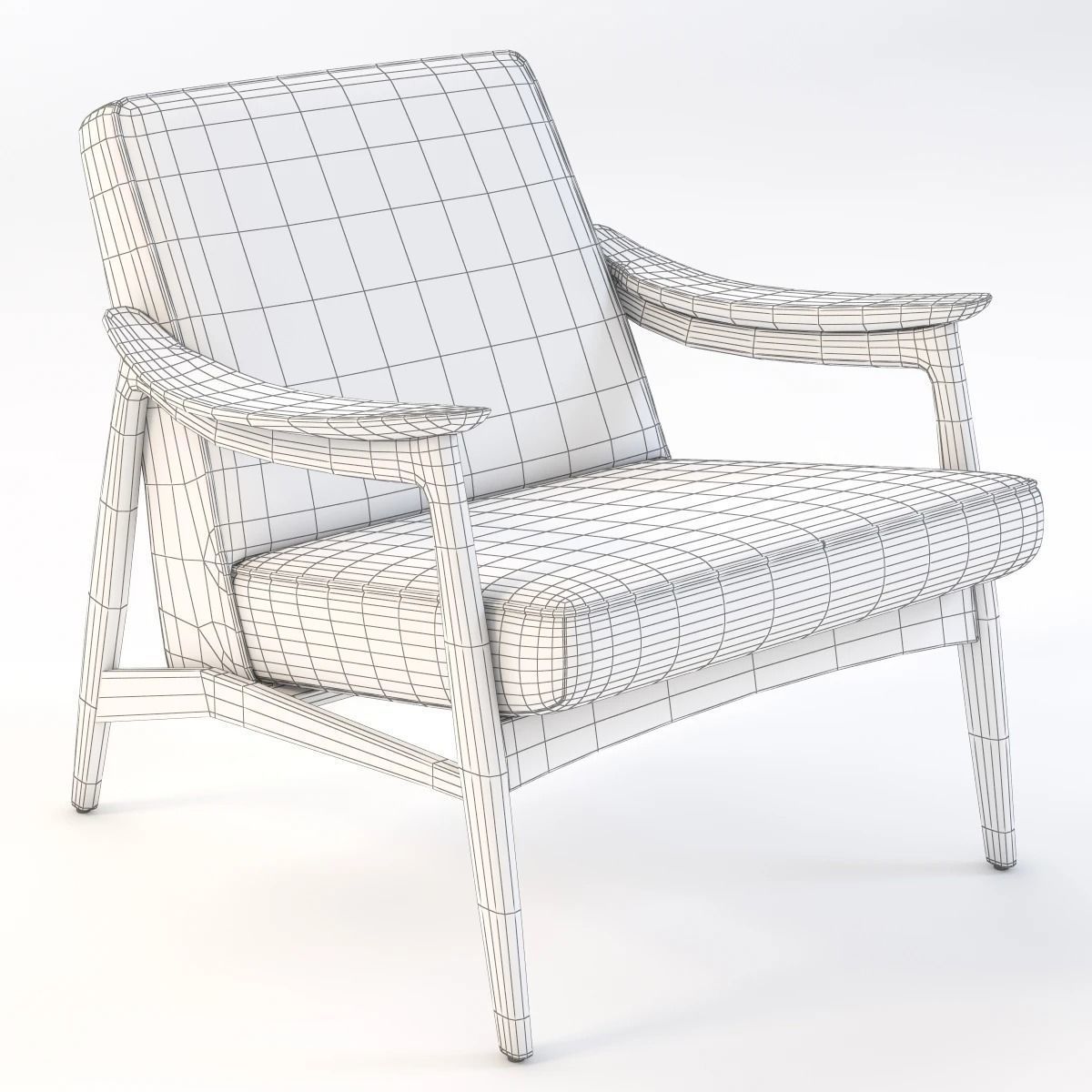 Aspen Lounge Chair 3D model_3