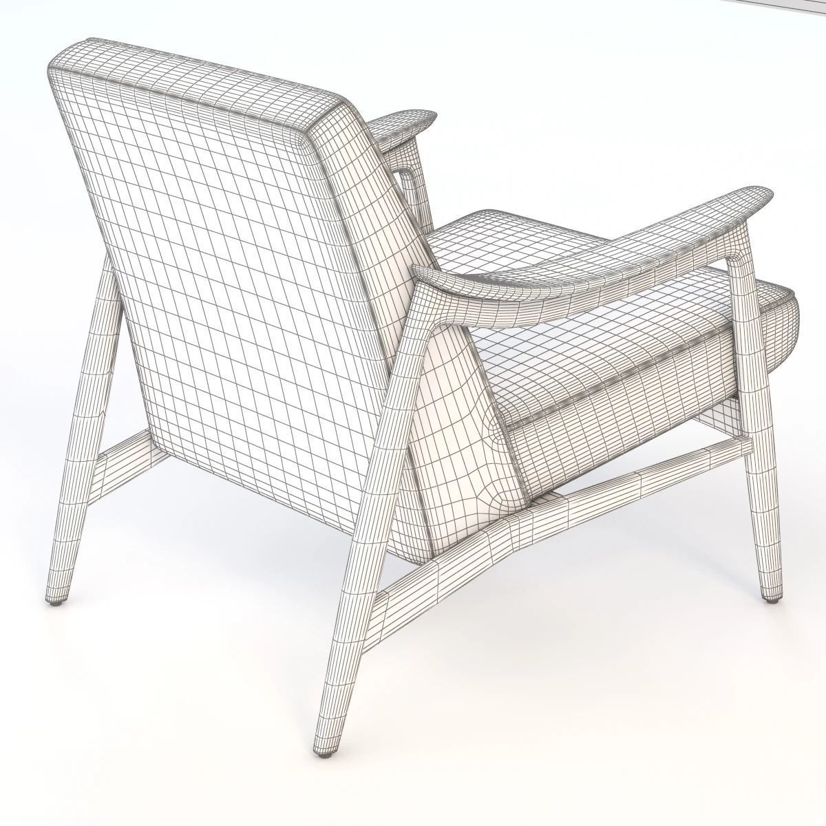 Aspen Lounge Chair 3D model_5