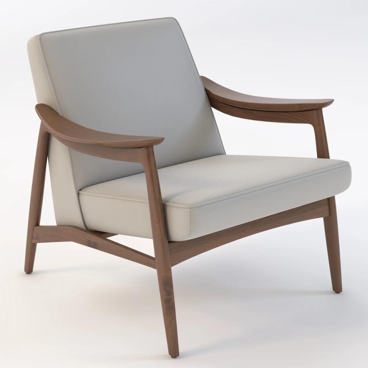 Aspen Lounge Chair 3D model_1