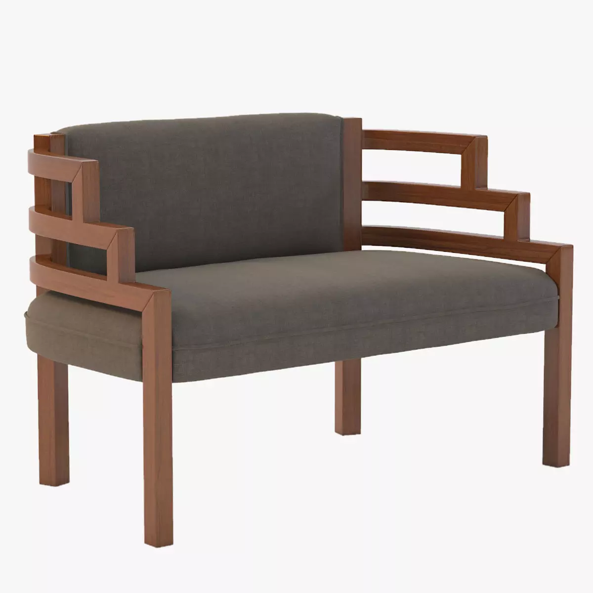 Arizona Biltmore Hotel Settee Sofa 3D model_0