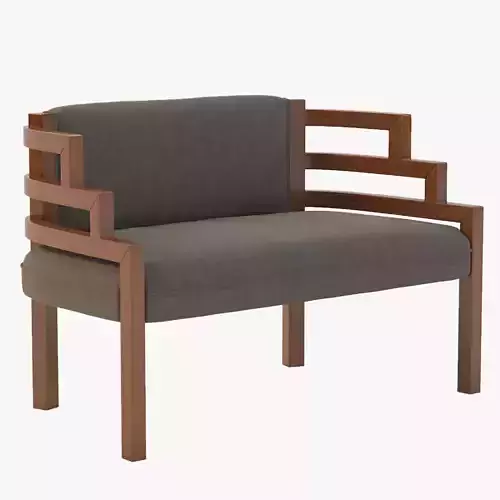 Arizona Biltmore Hotel Settee Sofa 3D model